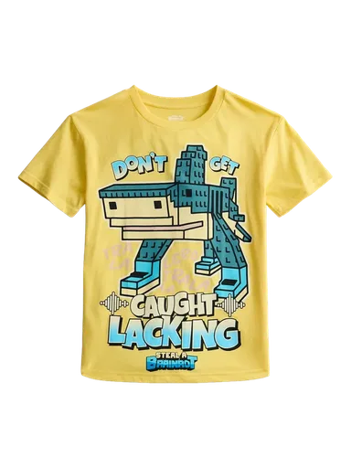 Steal a Brainrot Boys' Short Sleeve Graphic T-Shirt