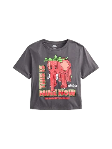 Steal a Brainrot Girl's Short Sleeve Graphic T-Shirt