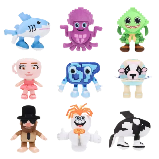 STEAL A BRAINROT - Collectible Stuffed Animal Plush, alternate view