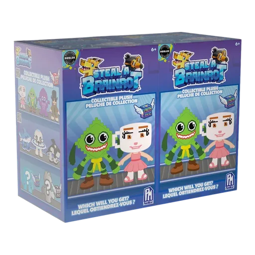 Steal A Brainrot - Mystery Collectible Plush 2 Pack - Series 1