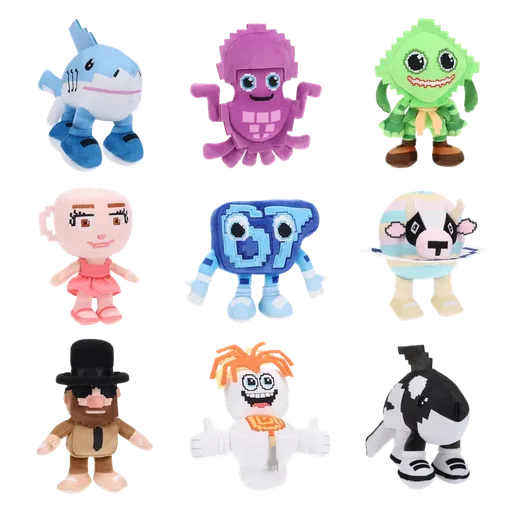 Steal A Brainrot - Mystery Collectible Plush 2 Pack - Series 1, alternate view